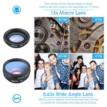 Load image into Gallery viewer, 10 in 1 Phone Camera Lens Kit