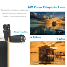 Load image into Gallery viewer, 10 in 1 Phone Camera Lens Kit