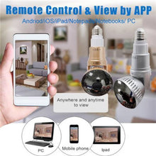 Load image into Gallery viewer, Light Bulb Security Camera