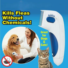 Load image into Gallery viewer, Electric Pet Flea Comb