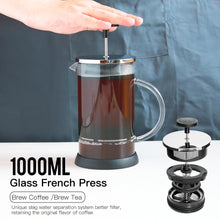 Load image into Gallery viewer, French Press Coffee Maker