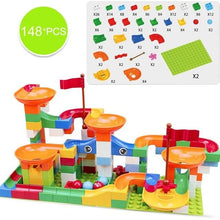 Load image into Gallery viewer, 148pcs Marble Run Building Blocks