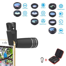 Load image into Gallery viewer, 10 in 1 Phone Camera Lens Kit