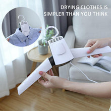 Load image into Gallery viewer, Portable Electric Clothing Dryer Hanger

