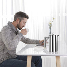 Load image into Gallery viewer, Stainless Steel French Press Coffee Maker
