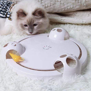 Interactive Mouse Pounce Cat Toy