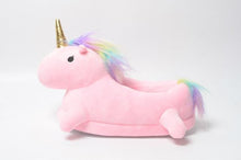 Load image into Gallery viewer, Comfy Magical Unicorn Slippers
