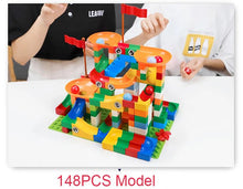 Load image into Gallery viewer, 148pcs Marble Run Building Blocks

