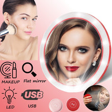 Load image into Gallery viewer, Wireless Charging LED Makeup Mirror
