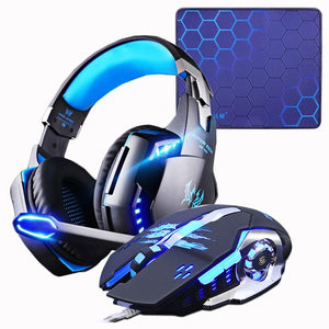 LED Gaming Headset and Mouse