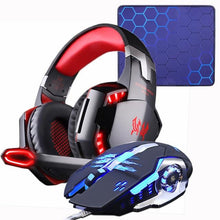 Load image into Gallery viewer, LED Gaming Headset and Mouse

