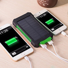 Load image into Gallery viewer, Waterproof Solar Power Bank 20000mAh
