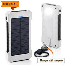 Load image into Gallery viewer, Waterproof Solar Power Bank 20000mAh
