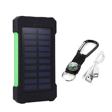 Load image into Gallery viewer, Waterproof Solar Power Bank 20000mAh
