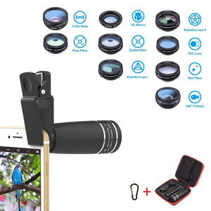 10 in 1 Phone Camera Lens Kit