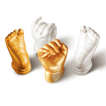 Load image into Gallery viewer, 3D Baby Hand &amp; Foot Print Plaster Casting Kit
