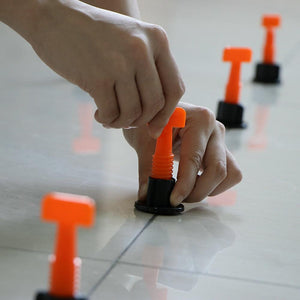 Reusable Tile Leveling System